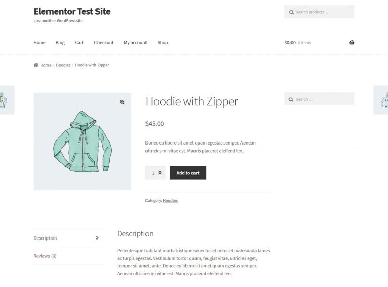 filled in product Woocommerce Tutorial: A-Z of Setting Up Online Store with WordPress 6