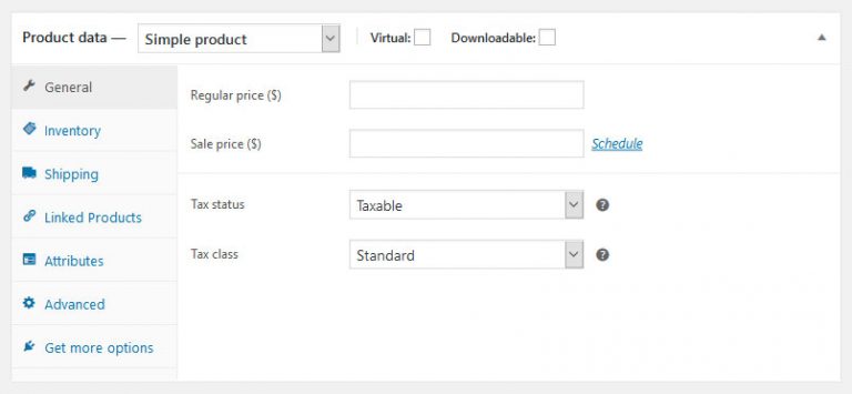 product data Woocommerce Tutorial: A-Z of Setting Up Online Store with WordPress 5